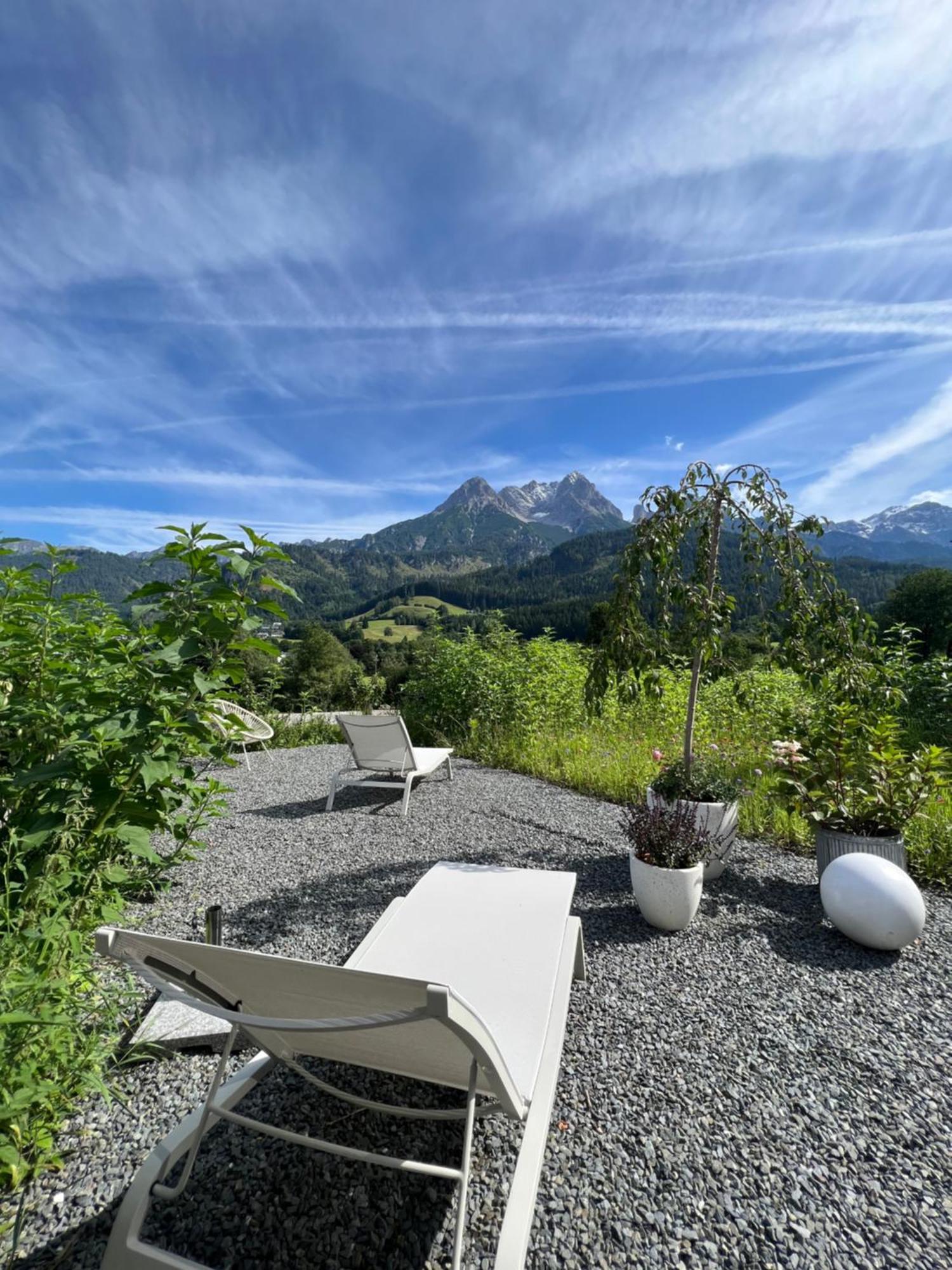 Kaps Wohnen Apartment Saalfelden ภายนอก รูปภาพ