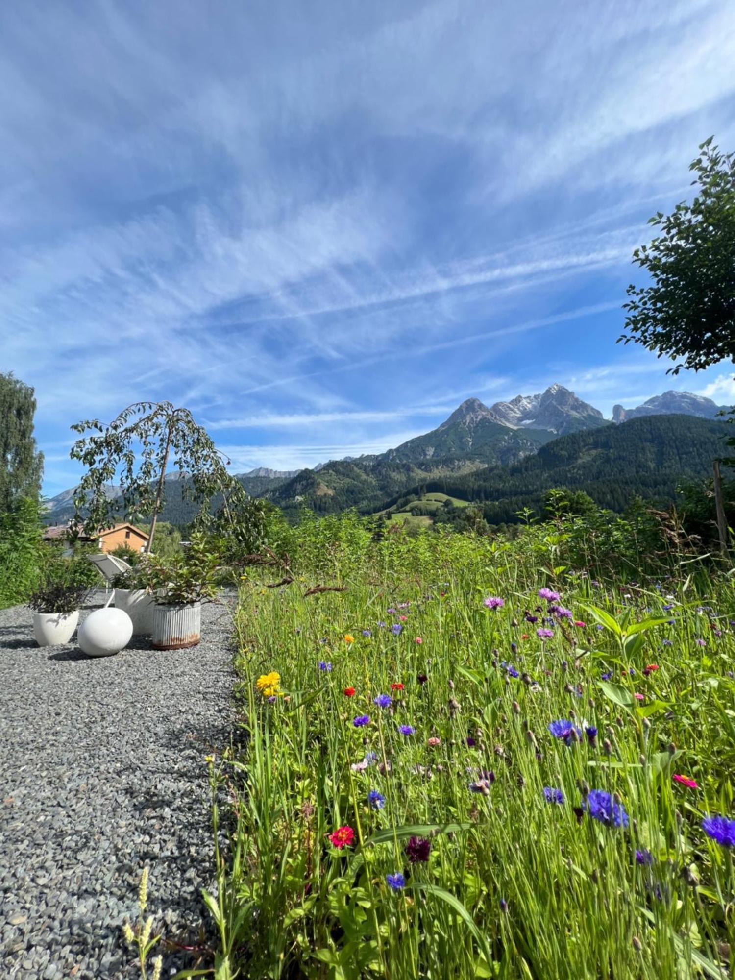 Kaps Wohnen Apartment Saalfelden ภายนอก รูปภาพ